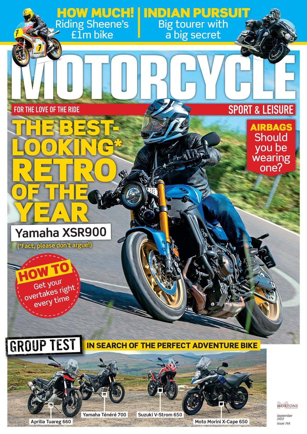September issue of Motorcycle Sport & Leisure!