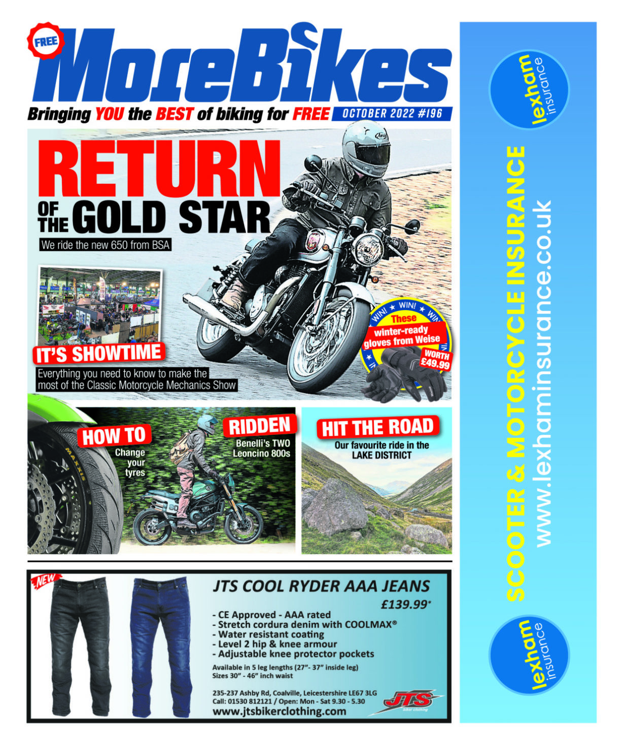 Preview: October issue of MoreBikes newspaper