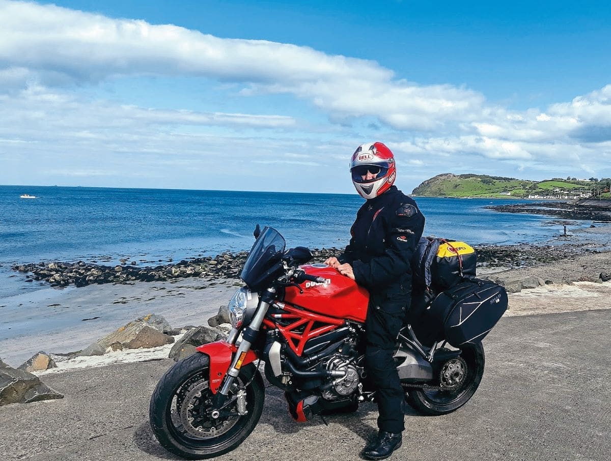 Points West – 1300 miles by Ducati Monster
