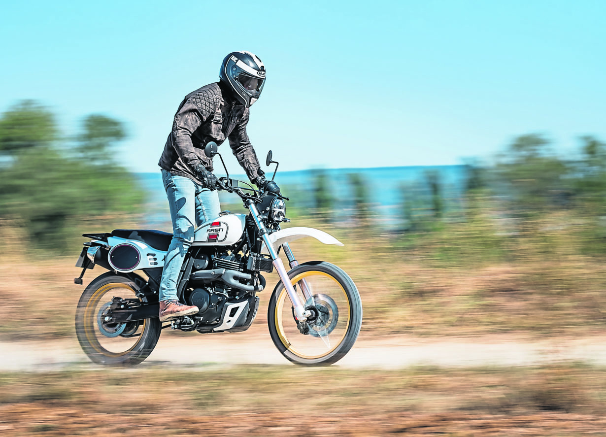 DIRT READY: Mash’s X-Ride 650 gets a makeover