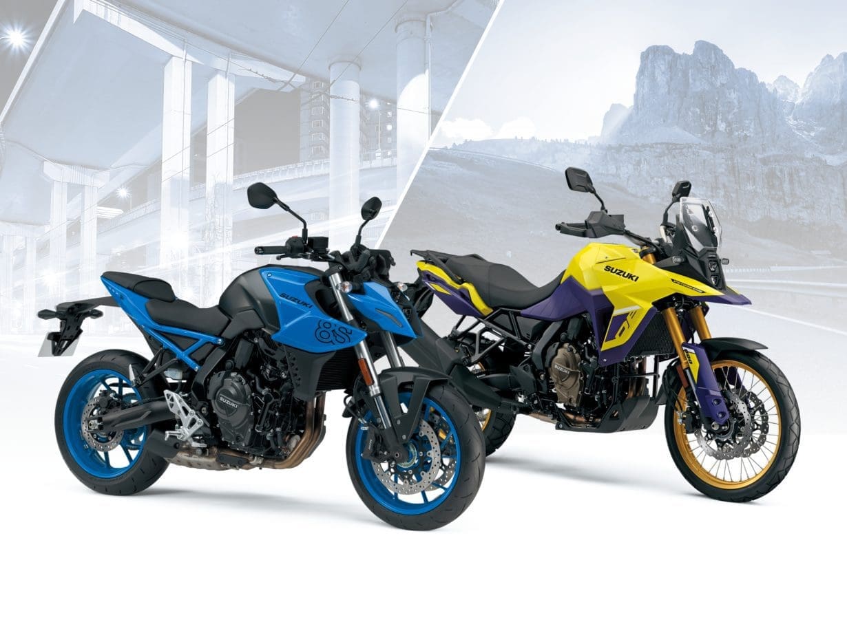 All-new GSX-8S and V-Strom 800DE unveiled by Suzuki at Eicma