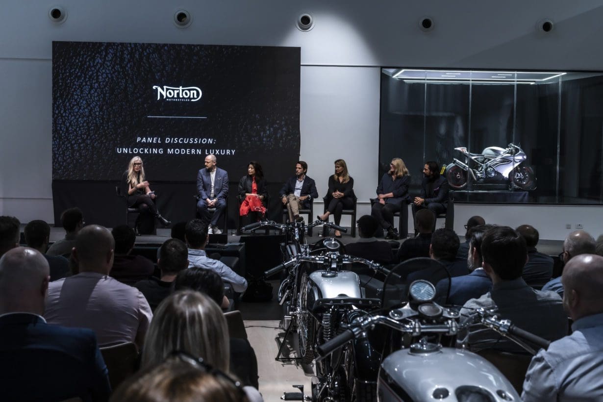 Norton Motorcycles sets out vision for the future with immersive event, Unlocking Modern Luxury