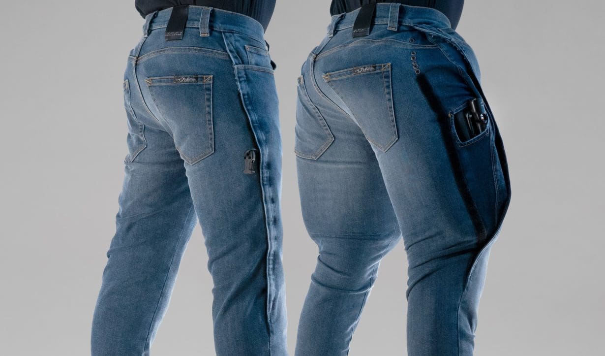 The jeans that inflate like an airbag to protect motorcyclists