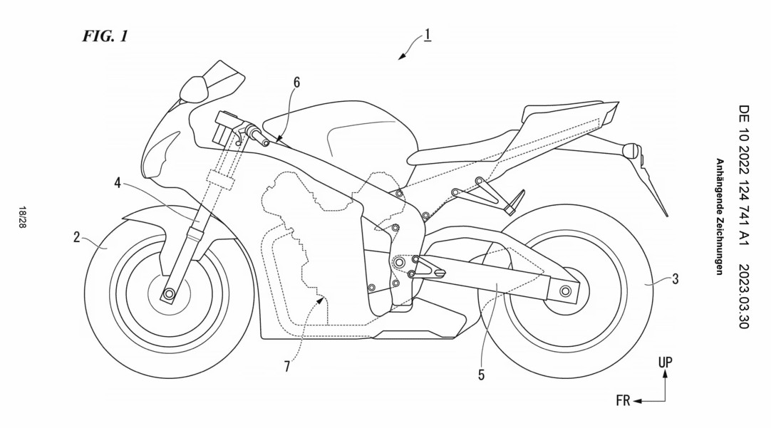 Honda V4 patent 3