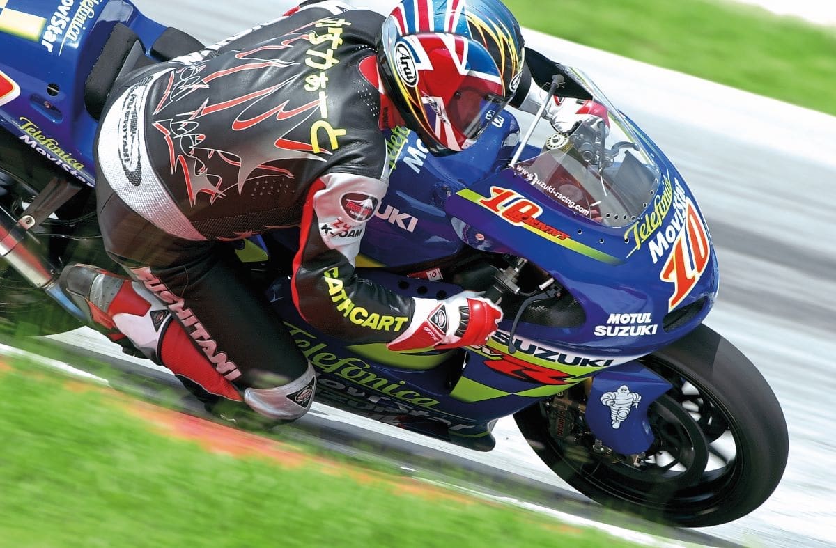 Back to the beginning: Suzuki’s MotoGP story – Suzuki GSV-R test