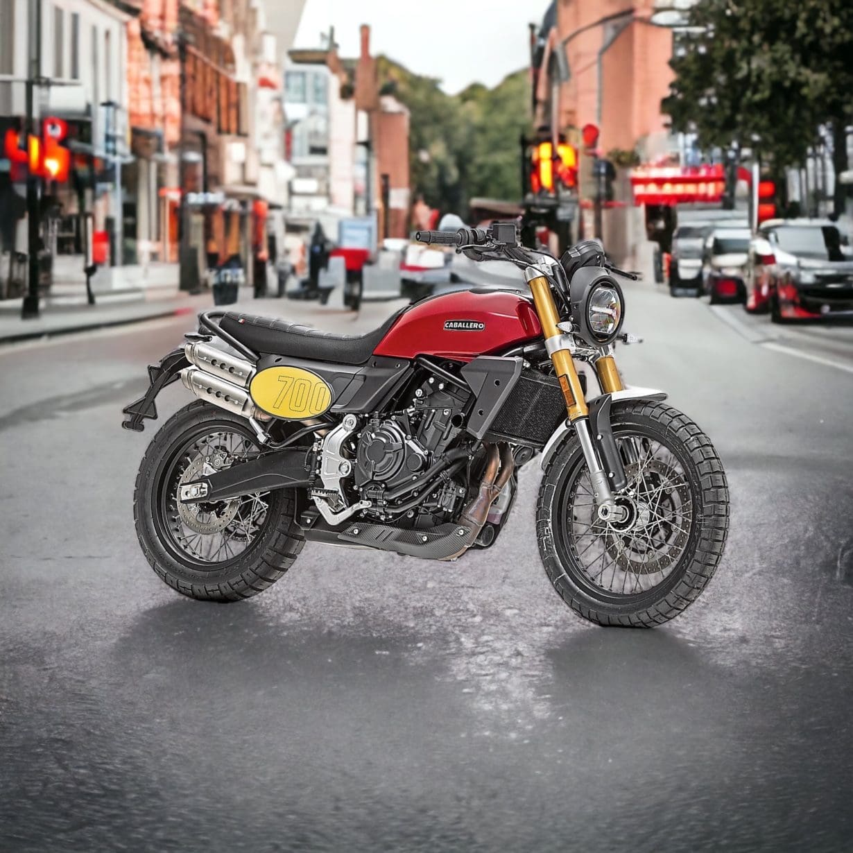 At A Glance: Fantic Caballero 700 scrambler