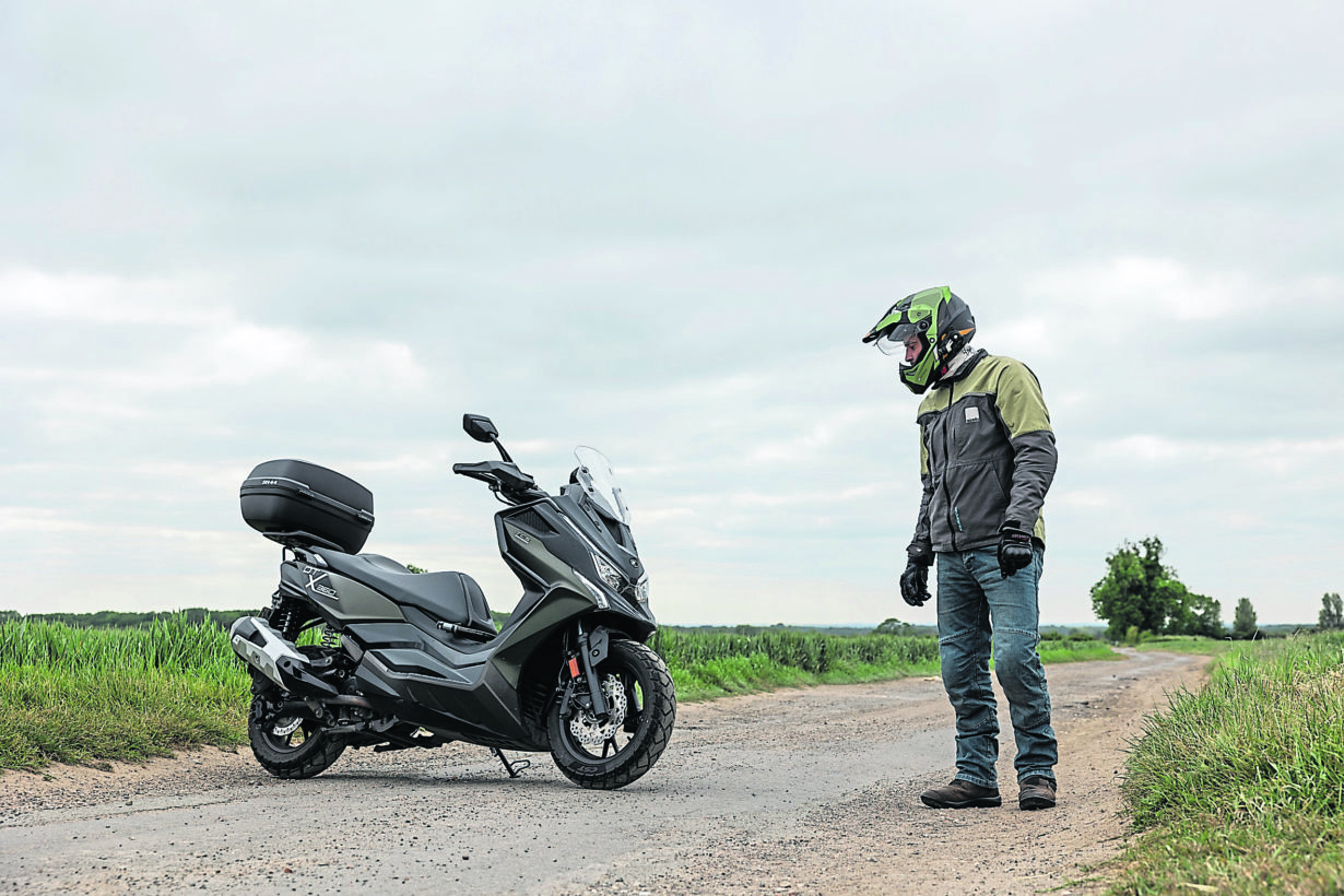 LIVING WITH: The Kymco DTX360