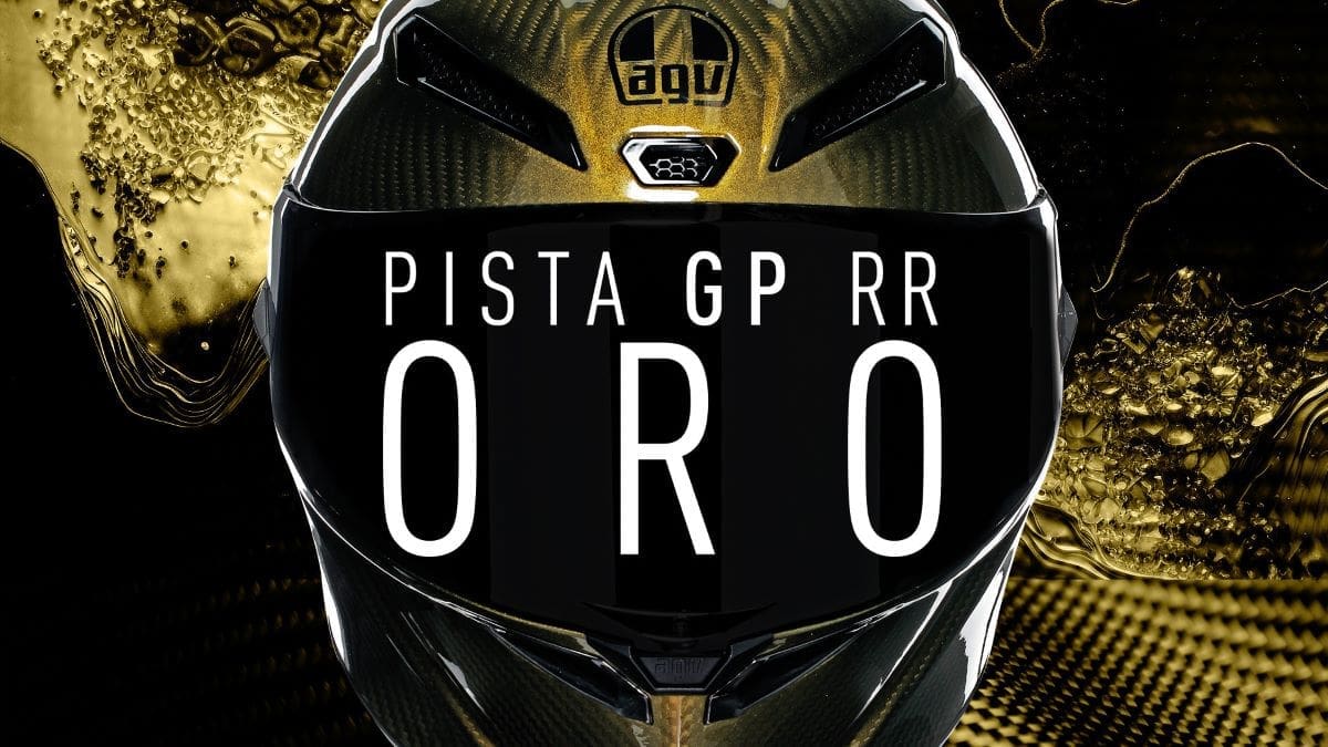 AGV introduces limited edition Pista GP RR Oro Helmet