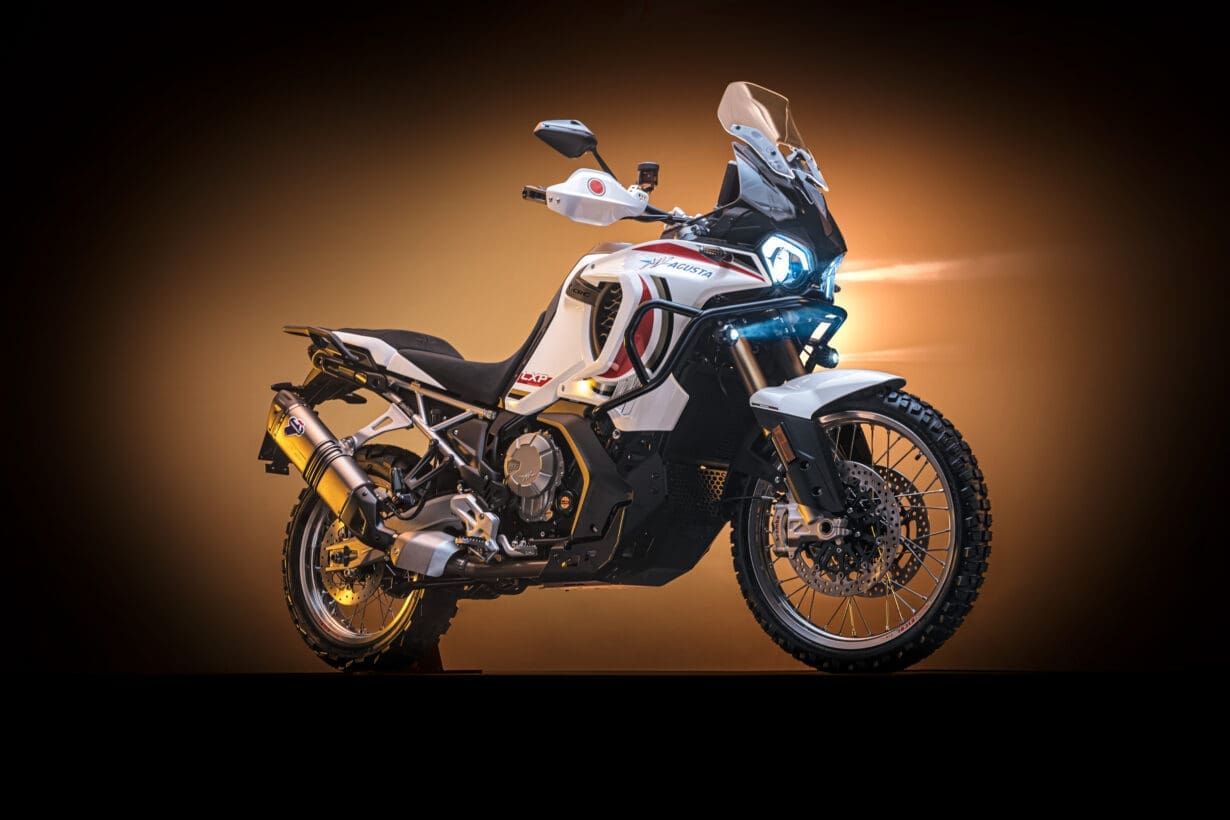 NEW BIKES: MV Agusta’s LIMITED edition LXP Orioli Dakar-inspired adventure bike