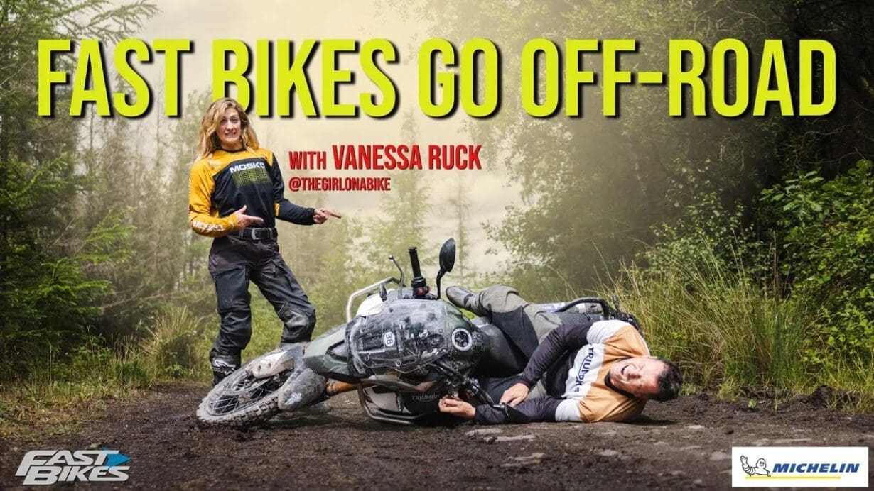 Switching Disciplines – Girl on a Bike Vanessa Ruck takes Fast Bikes Johnny Mac off-road