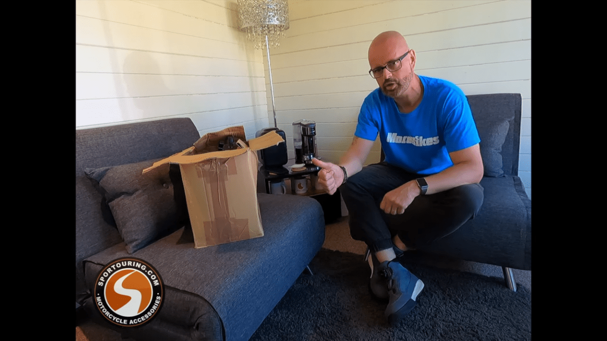 Unboxing 4 great motorcycle accessories from retailer Sportouring
