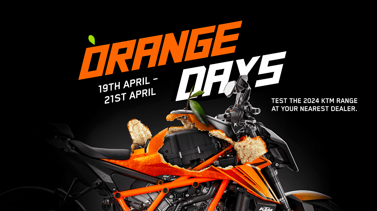 Test ride KTM’s 2024 range as Orange Days return