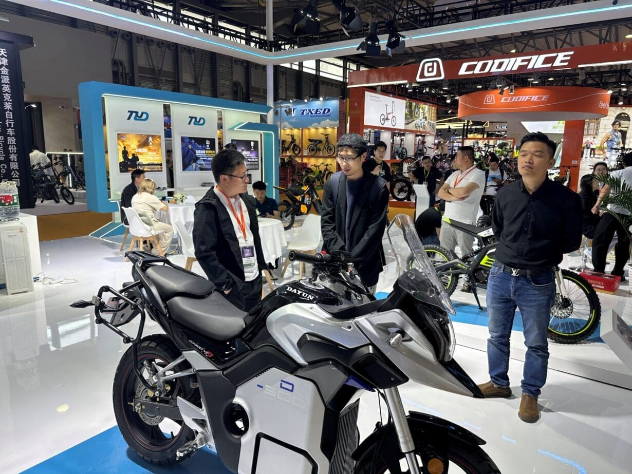 T&D powering numerous electric motorcycles at global event