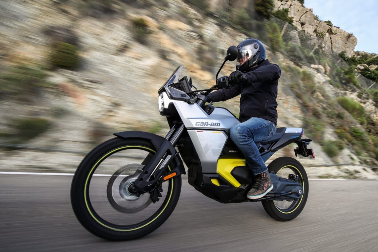 CAN-AM: All-new electric motorcycles to be at Motorcycle Live!