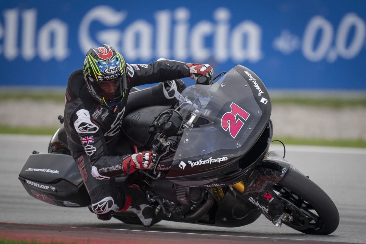 HARLEY-DAVIDSON: Factory racing tests at Cataluyna after MotoGP