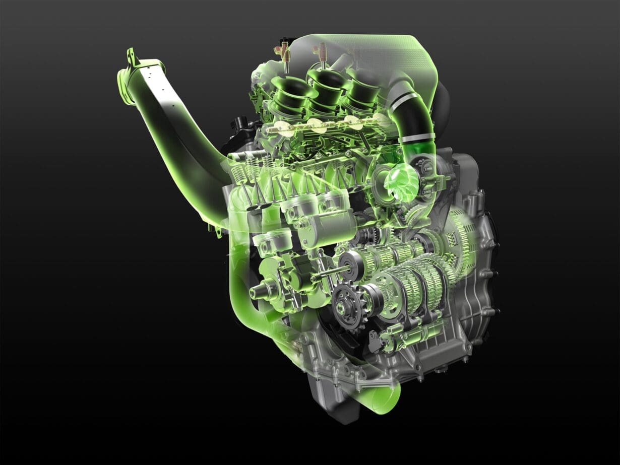 Kawasaki H2 Engine