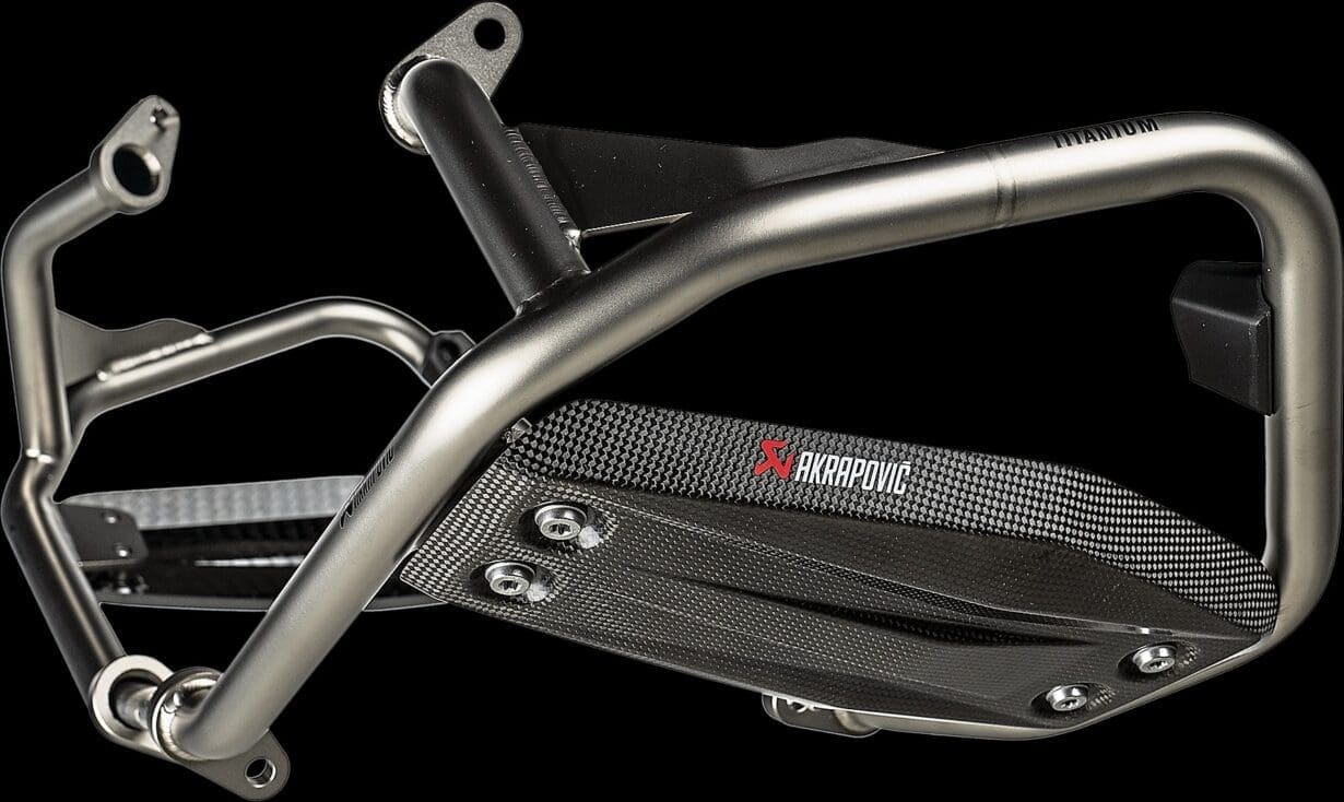 AKRAPOVIC titanium crash bars