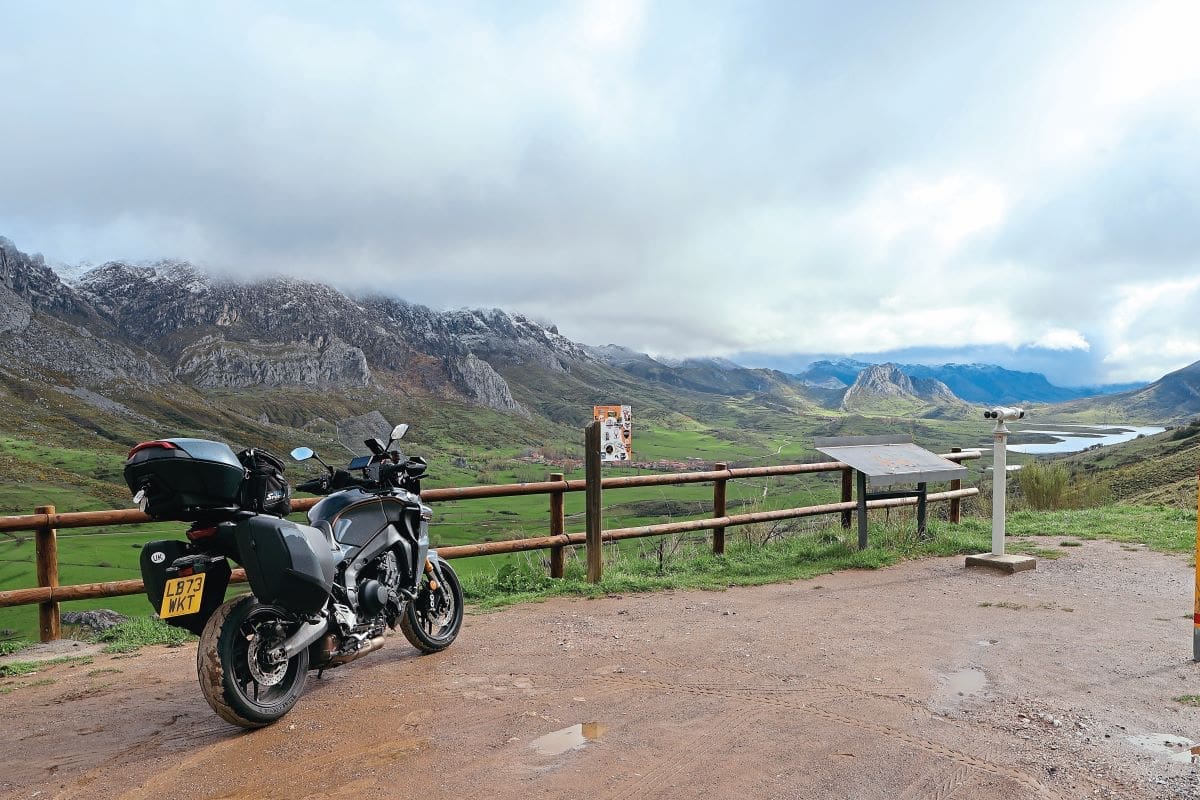 Riding a historic Spanish route on a Yamaha Tracer 9 GT+