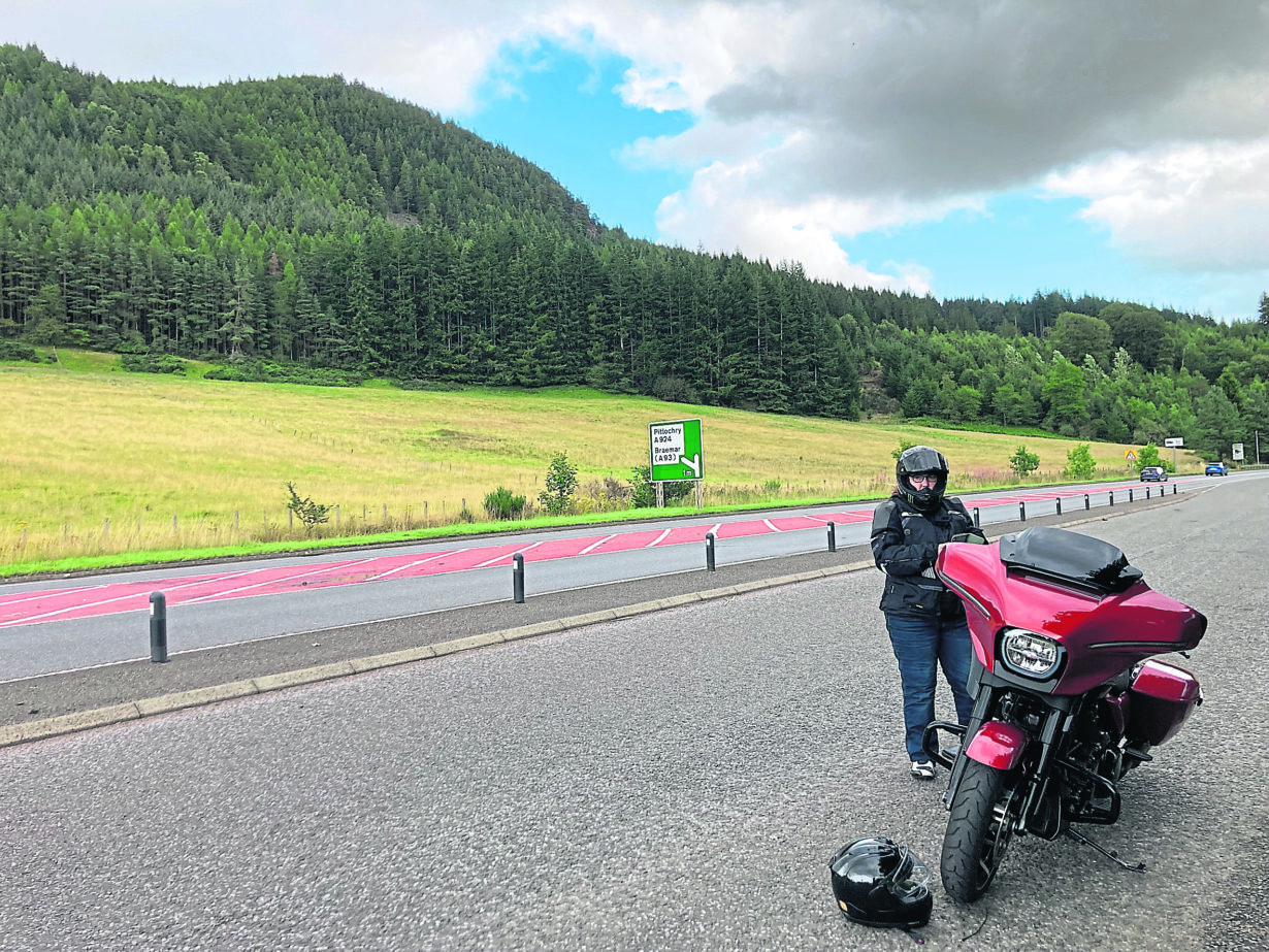 Harley Street Glide pillion
