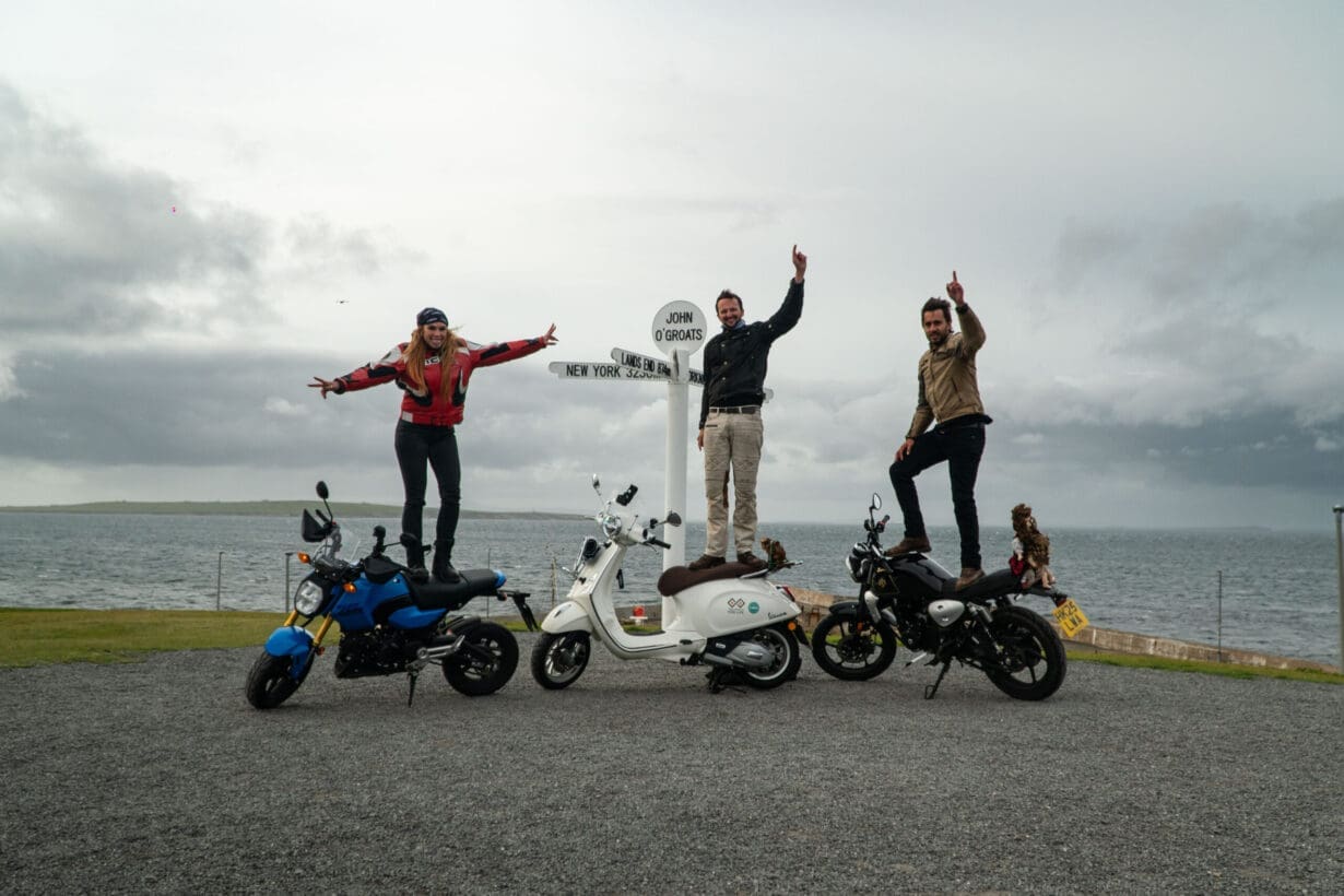 Brighton to John O' Groats on 1255 Motorcycles