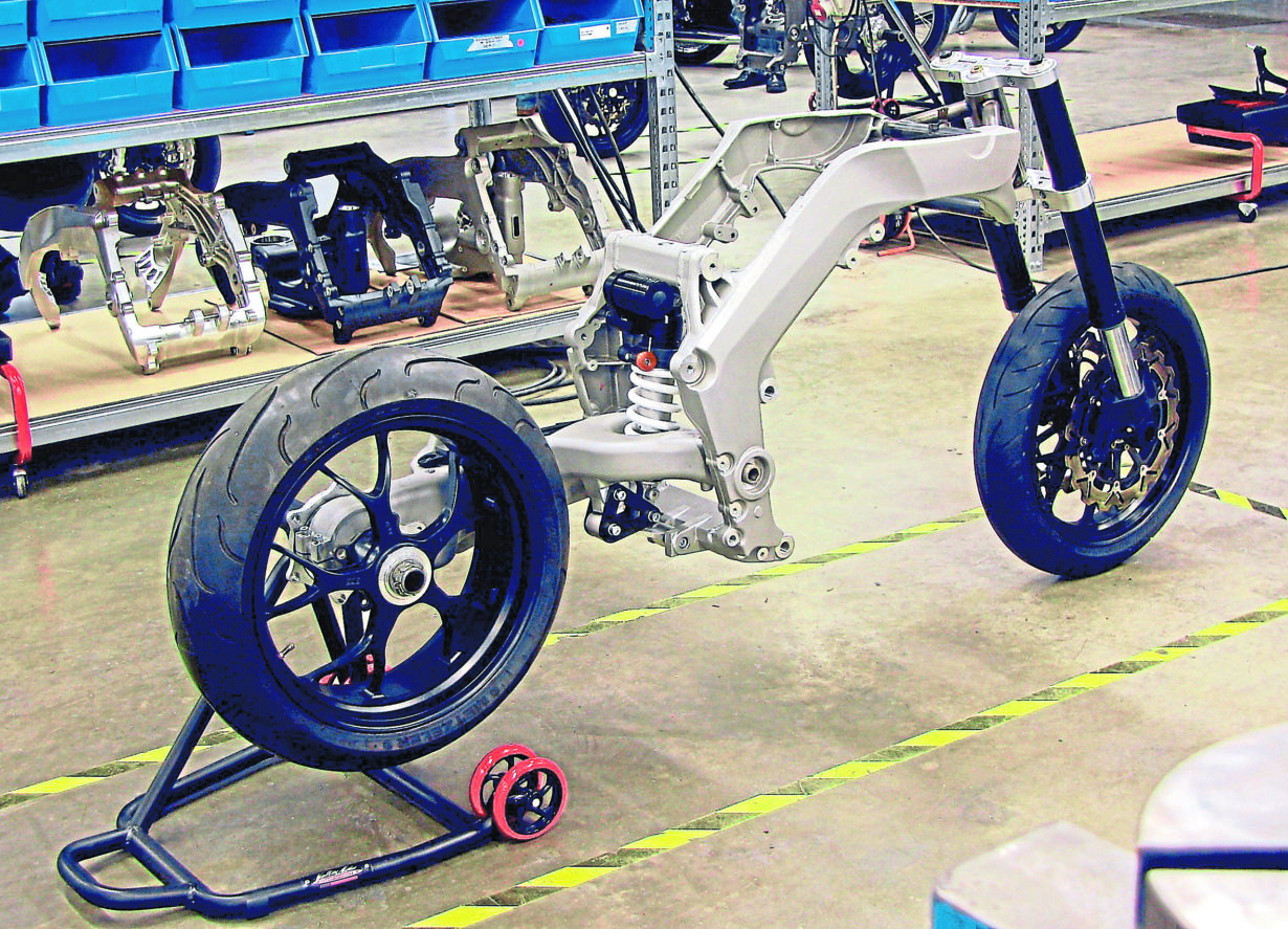 Motorcycle frame