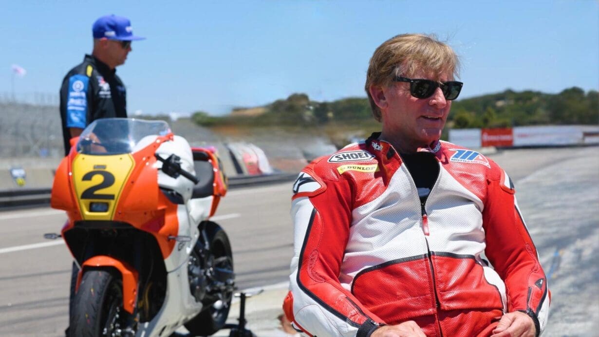 Wayne Rainey and the customised XSR900 GP