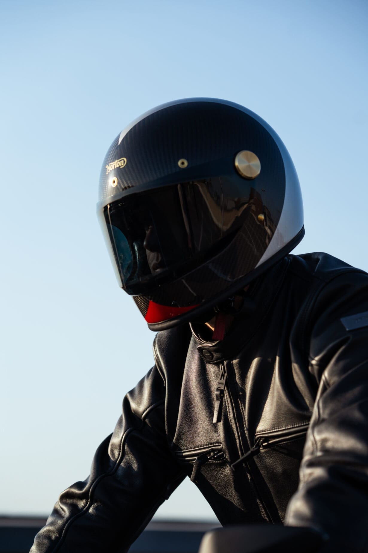 Norton & Hedon helmet