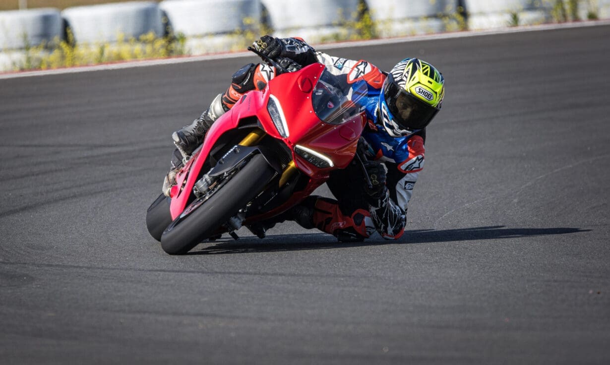 Bike on track