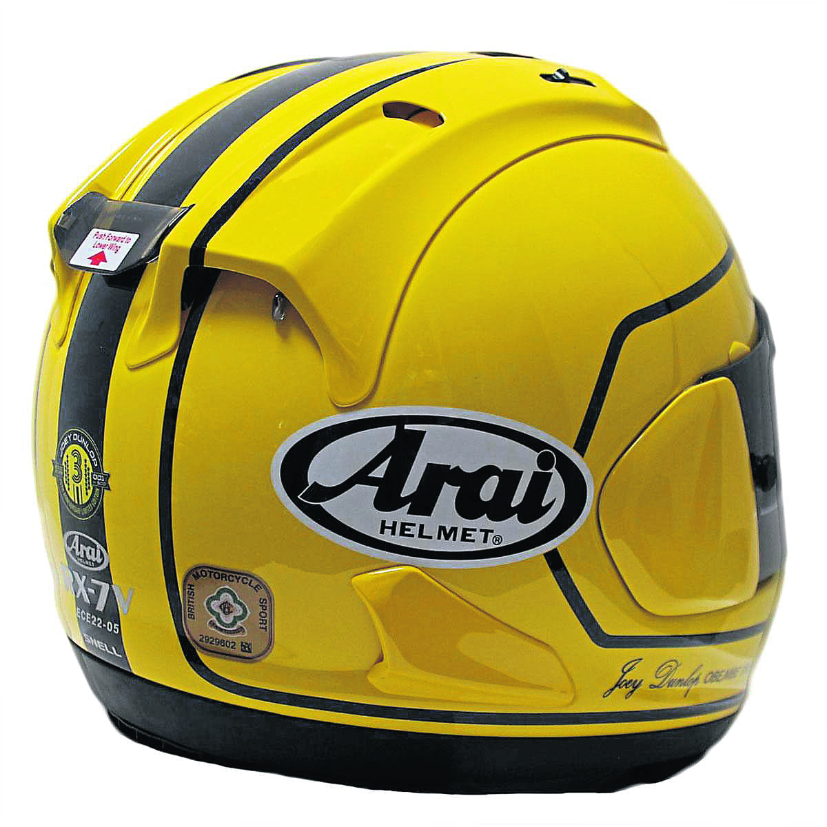 Arai 25th anniversary Final Edition Joey Dunlop replica (1)_NC