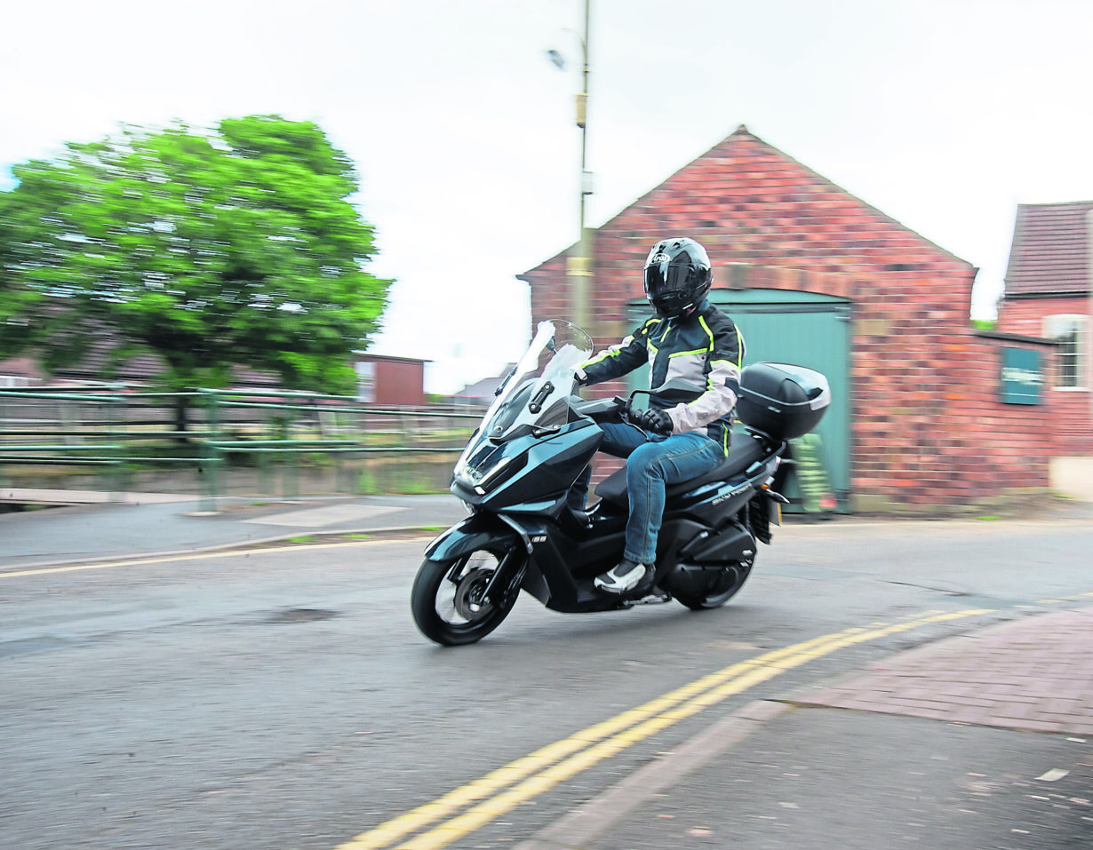 Kymco Skytown 125 PHOTOS: Leah Furlong