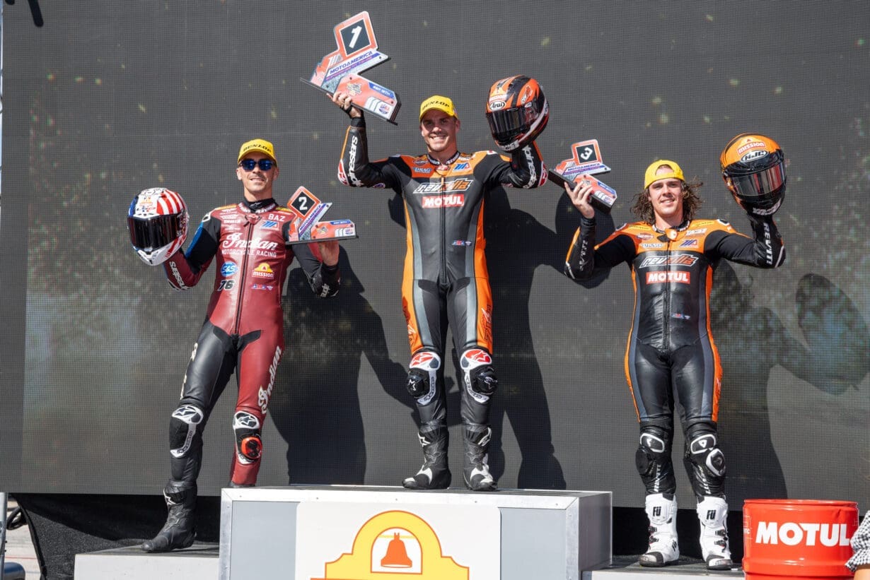 Bradley SMith gets Bagger podium