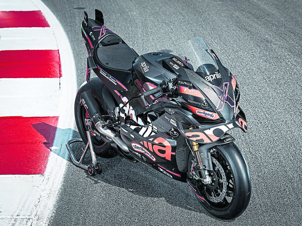 APRILIA RSV4 X-GP: MotoGP tech. in a limited-edition package