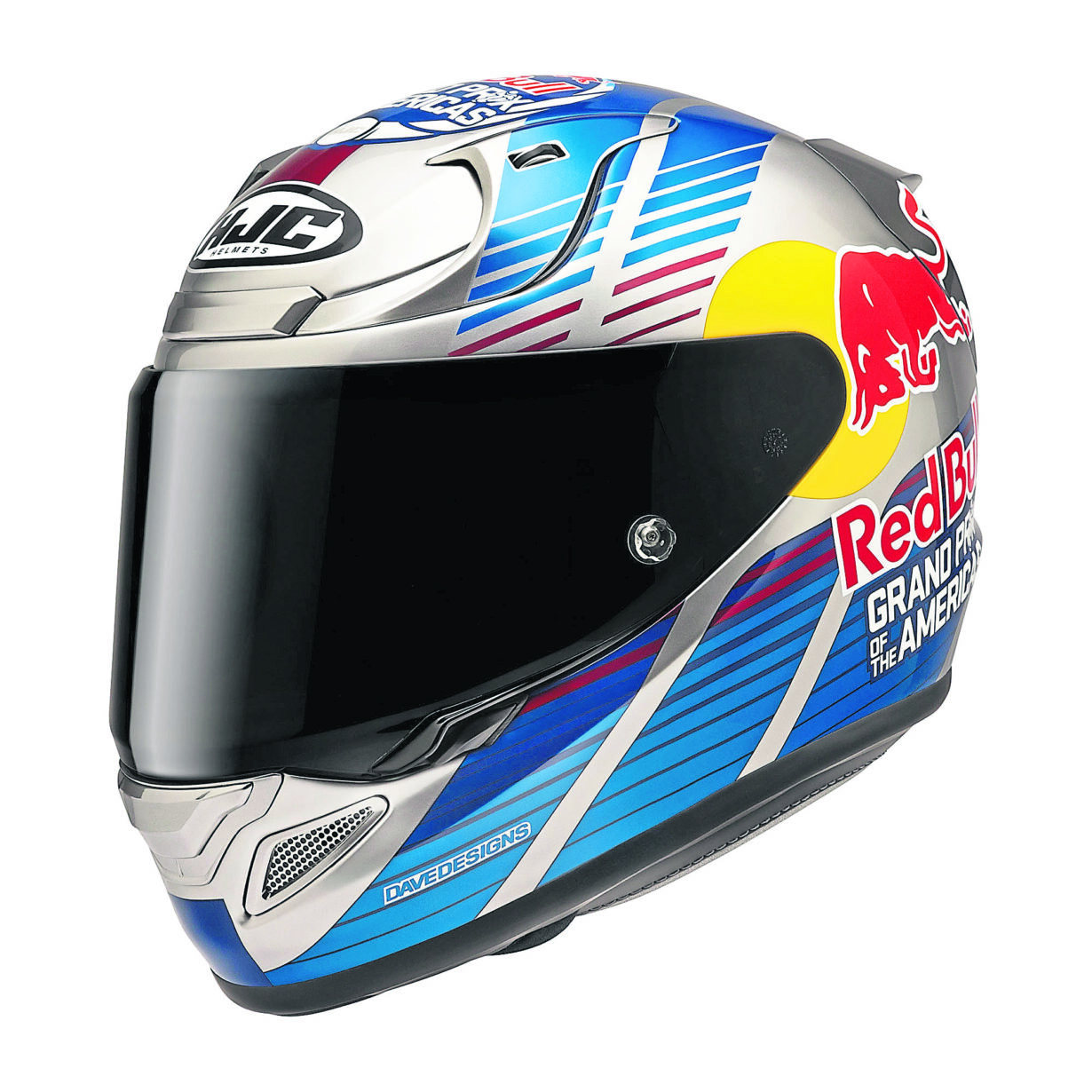 NEW KIT: HJC RPHA 12 Red Bull Austin GP2
