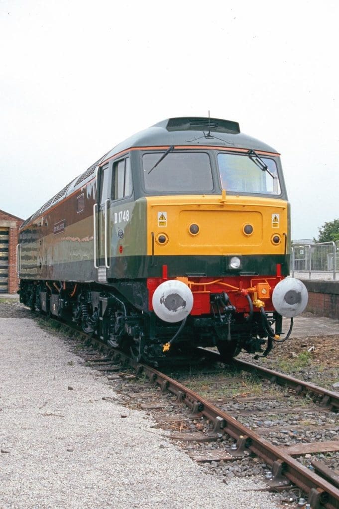 No. 1771 (subsequently 47176, then 47576) stands at Edinburgh Waverley on April 15, 1972, with ‘The Edinburgh Explorer No. 1’ railtour. A second tour operated later in the year with No. 1772, from Sheffield to Waverley and back.