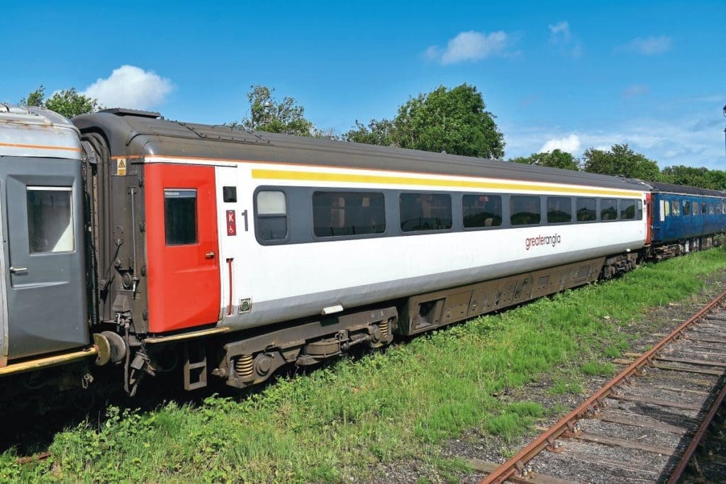 Ex-Greater Anglia Mk3, 'Rail Charter Services Limited' Branding