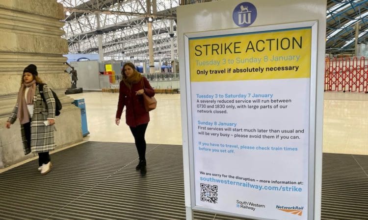 Minister tells RMT to get ‘off the picket line’ and ‘hammer out a deal’