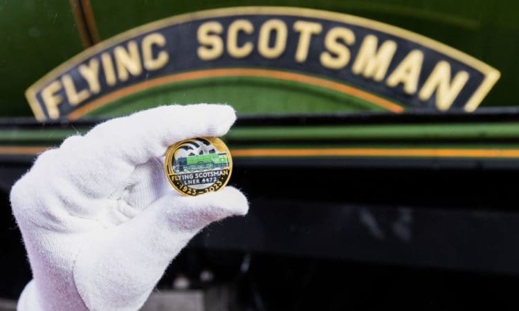 Flying Scotsman centenary celebrated with new Royal Mint coins