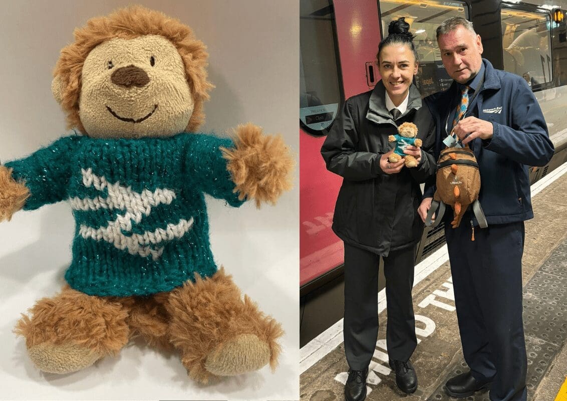 Lost toy monkey reunited with toddler after 600-mile rail adventure