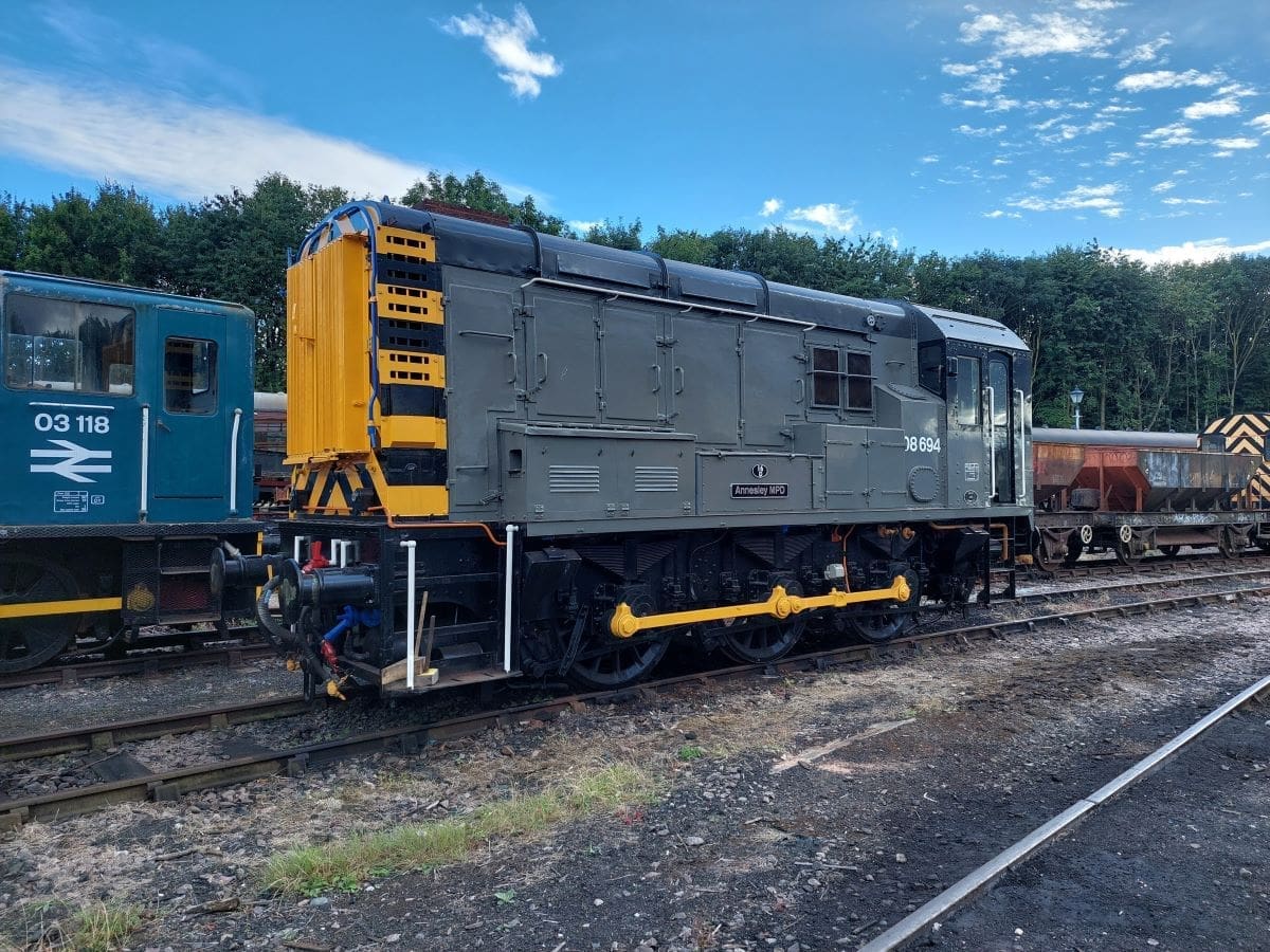 Trains return to Great Central Railway in Nottinghamshire!