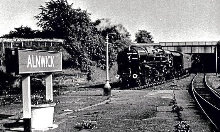 The Aln Valley Railway – then and now