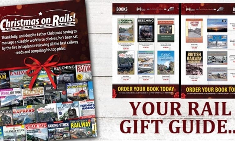 Publisher launches bumper railway gift guide for Christmas