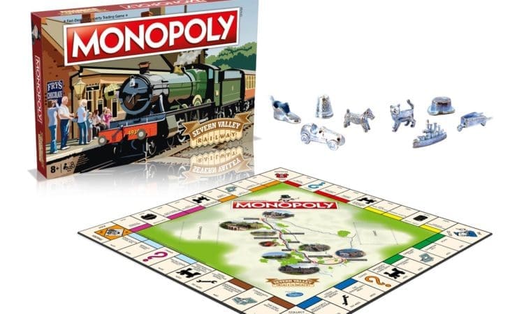 Severn Valley Railway launches customised Monopoly and Top Trumps
