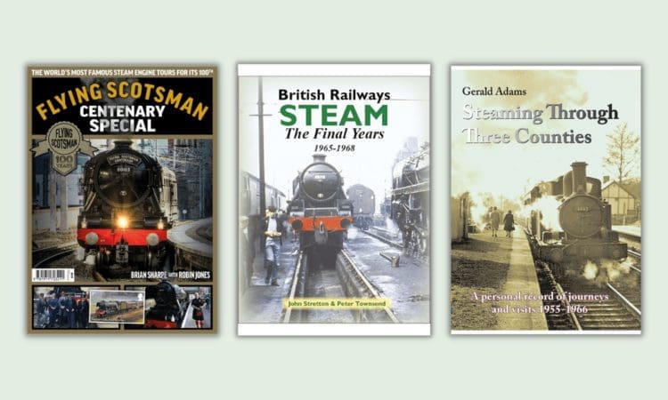 Fantastic steam railway reads available at Mortons Books