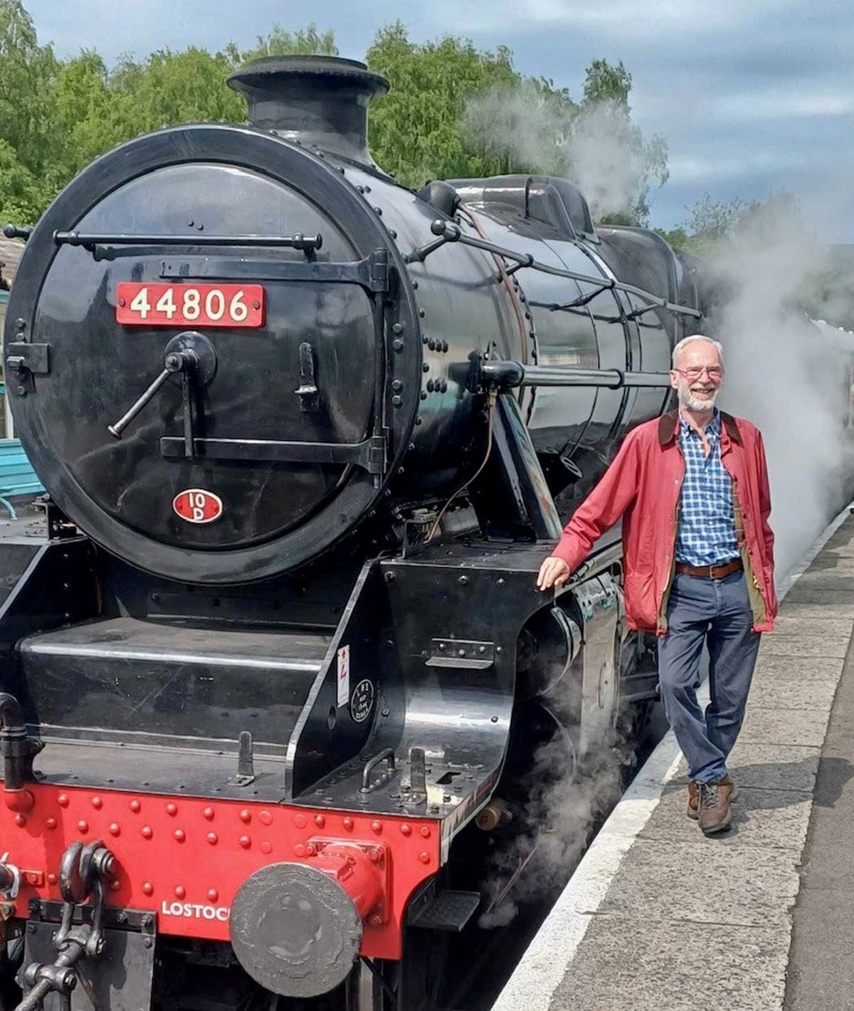 Train restoration enthusiast awarded BEM for service to steam and heritage railways