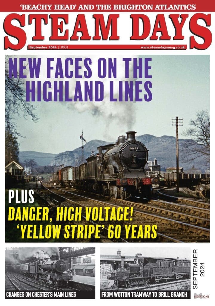 Steam nostalgia and railway history at its best, Steam Days is the monthly magazine dedicated to all steam railway enthusiasts.