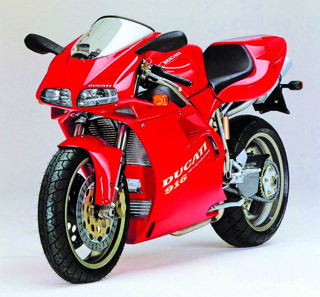 25th anniversary of the Ducati 916