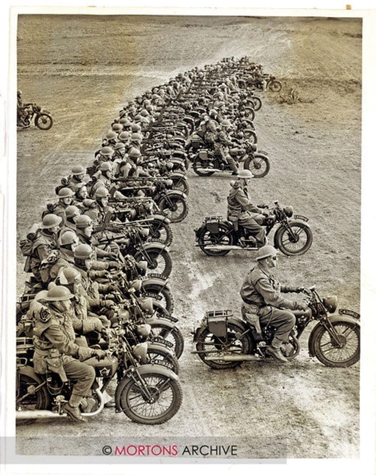 Mortons Archive: Military motorcycles in World War II