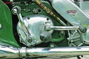 1959 Norton Model 50 gearbox