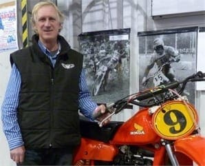 Noyce reunited with winning Honda at Telford off-road show