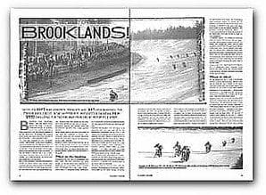Brooklands race circuit